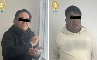 Detienen a dos sujetos en posesión de 100 dosis de droga en Iztacalco