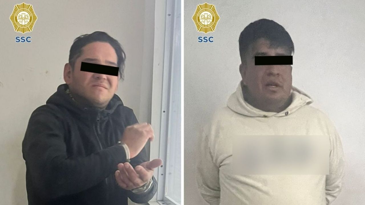 Detienen a dos sujetos en posesión de 100 dosis de droga en Iztacalco