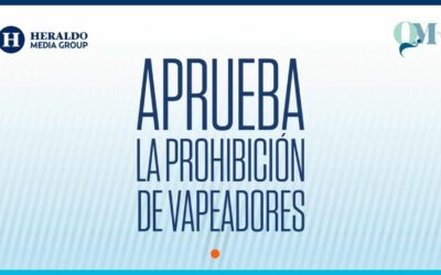 Mexicanos aprueban prohibición de vapeadores