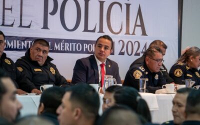 Janecarlo Lozano reconoce la labor policial en Gustavo A Madero