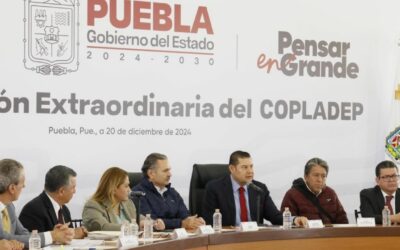 Instalan Comité de Planeación para el Desarrollo del Estado de Puebla