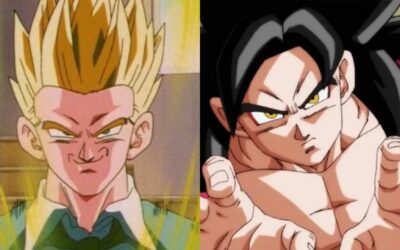 Cómo luciría realmente la transformación de Gohan Super Saiyajin 4 de Dragon Ball GT si fuera canon